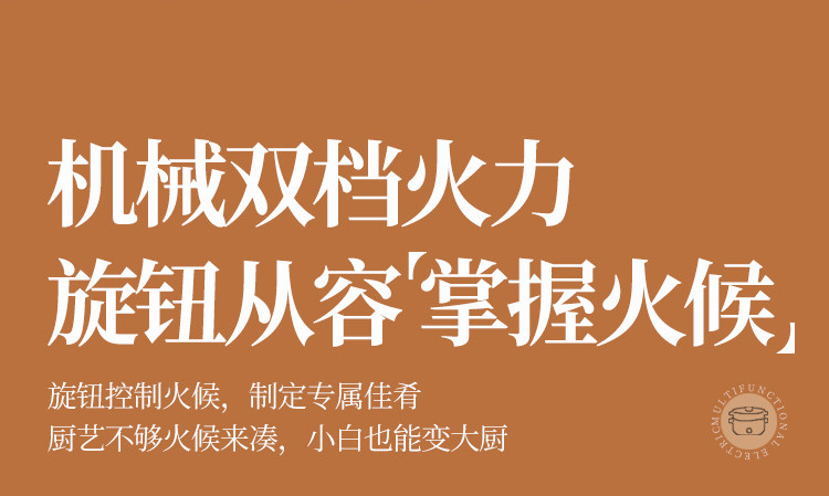 Плиты 加厚4l电炒菜炒锅一体式多功能不粘电煮锅家用电火锅蒸煮煎炒电锅 Yingsn