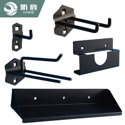 ເຄື່ອງມືຮາດແວ Black hole hook hole plate hanger display rack shelf accessories storage home auto repair store