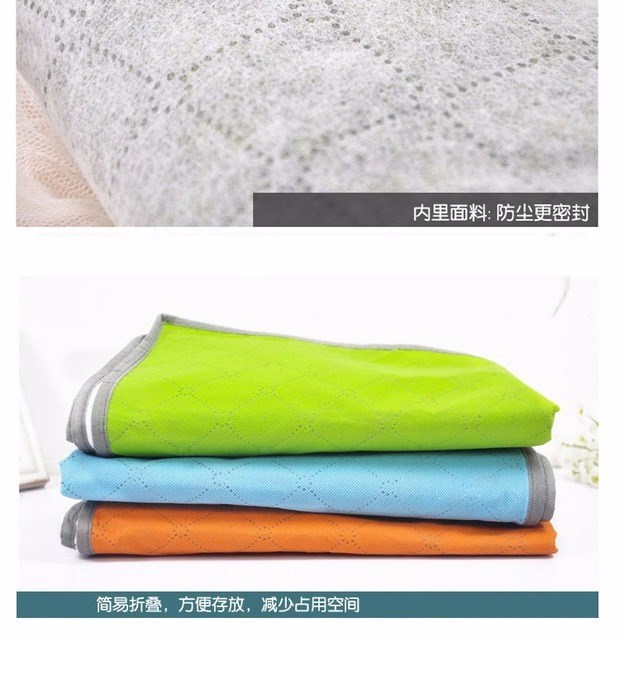 Túi nhỏ lưu trữ hộp lưu trữ quần áo túi chăn không dệt gia dụng hoàn thiện phù hợp với lớn kệ mỹ phẩm xoay