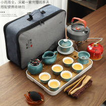 Fire Maple Outdoor Kettle Gas Furnace Travel Tea Set Portable Bag Outdoor Camping Tea Furnace Tea Equipment