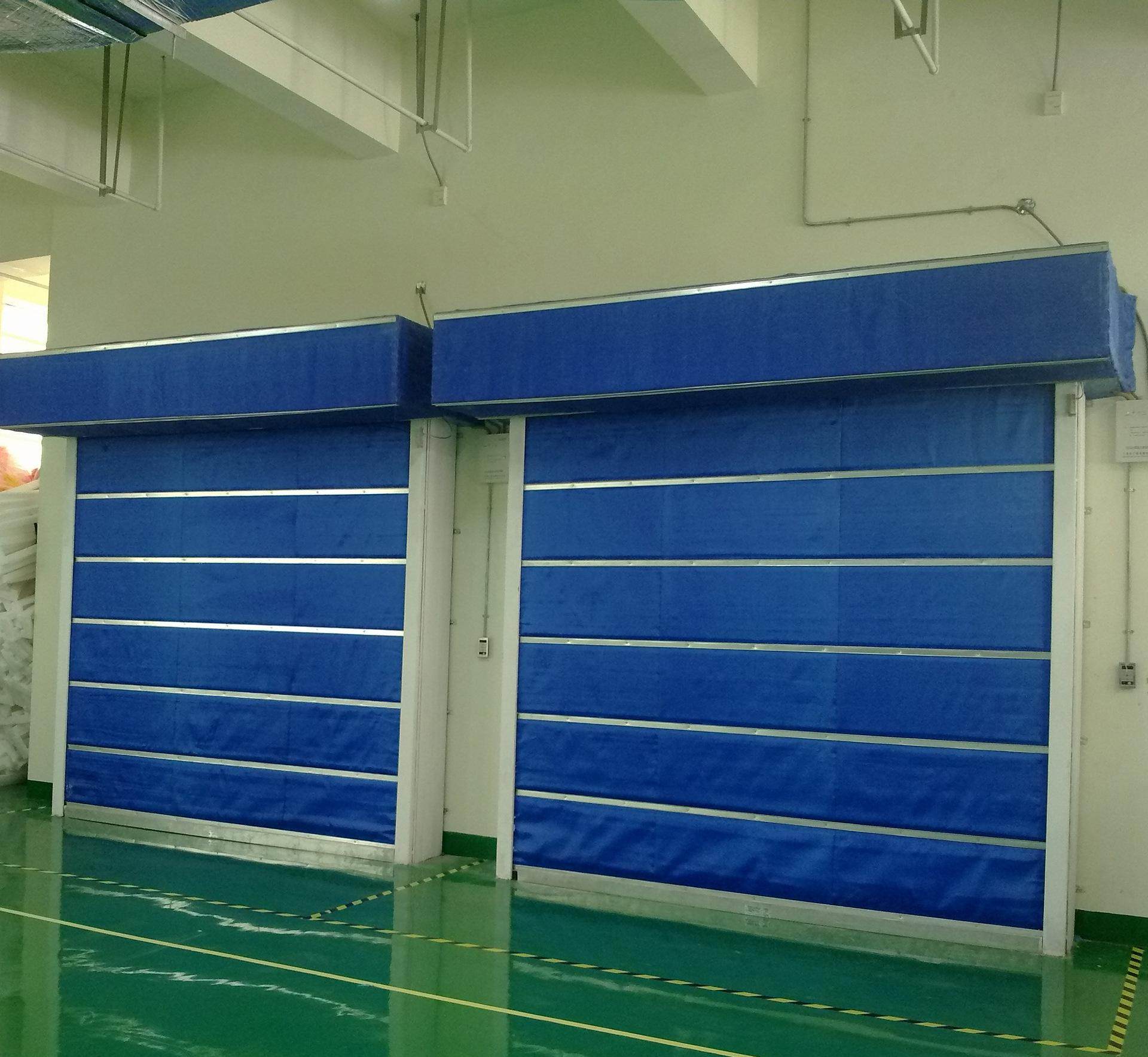 Fireproof roll door automatic door roller shutter automatic door electric steel door roll gate explosion-proof door industrial door fire door