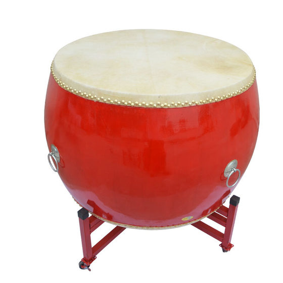 Qibaoju 24 인치 홀 드럼 전쟁 드럼 장엄한 드럼 플랫 아이언 드럼 스탠드 범용 브레이크가 드럼 스탠드를 밀 수 있습니다