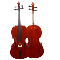 Artisanal Solid Wood Cello Beginners Professional Playing Grade Musical Instruments Children Practice Bright Light Cello