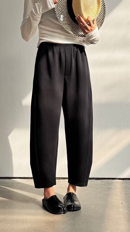 Jianmijia 26005 Cropped Carrot Pants