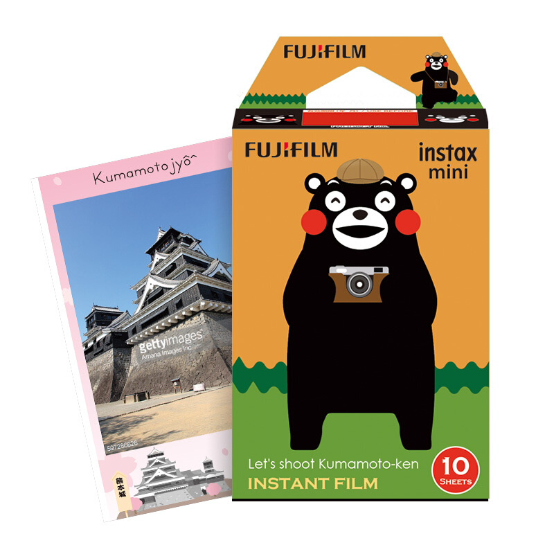 Kumamoto Polaroid giấy ảnh phim hoạt hình mang giấy phim mini7sinstaxmini9 nhỏ - Phụ kiện máy quay phim máy chụp ảnh lấy ngay