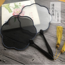 A piece of Su embroidery DIY blank Palace fan group fan hand-painted gift spot to send elders girlfriends