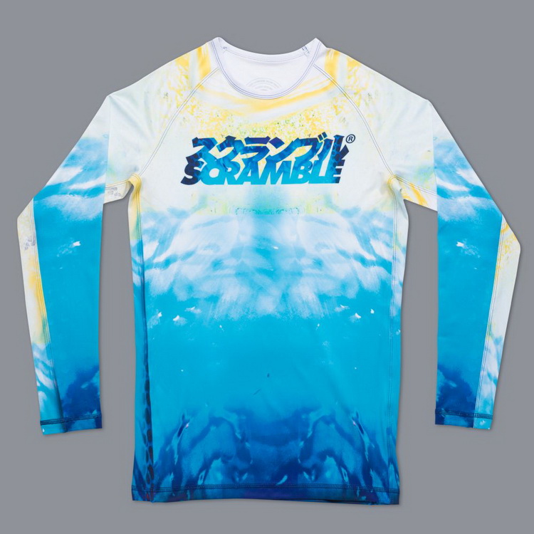 Scramble chaos Pacifica Rashguard Brazilian flexo to hit a tight fit
