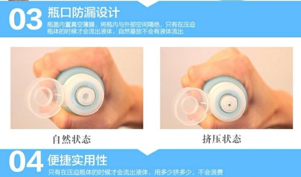 Du lịch Mỹ phẩm cầm tay Đóng chai Đồ dùng vệ sinh Bóp Silicone Chai Du lịch Dầu gội Gel tắm Bộ chai - Rửa sạch / Chăm sóc vật tư túi đựng đồ cá nhân mini