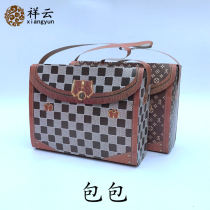 LV bag paper paper sacrificial supplies Ching Ming Festival tomb worship ancestor tomb burning paper yellow paper Hades paradise ingot