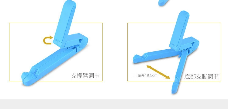 Ipad2 / 3/4/5 / Máy tính bảng điện thoại di động Apple hỗ trợ không khí gấp phổ mini khung âm thanh và video lười biếng - Phụ kiện điện thoại di động ốp lưng samsung a71