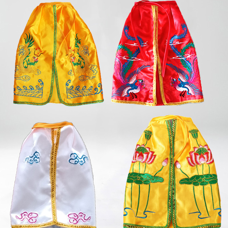 30 30 40 50cm 50cm The small Buddha statue of the statue clothed in the statue of the Buddha with a double crested dragon and a clothed goddess Guanyin Guanyin.