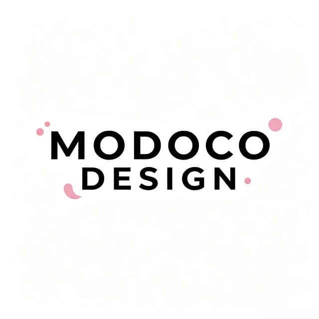 MODOCO DESIGN 胖嘟嘟皮草店的LOGO