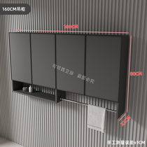 Space aluminum balcony hanging cabinet shoe cabinet large wardrobe laundry cabinet matching combination locker bathroom cabinet combination