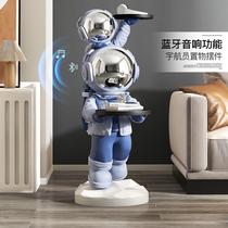 Astronaut large floor-standing ornaments home accessories living room TV cabinet tray next to astronaut moving to new home gift