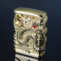Встреча Zorro Lighter Hollow Dragon New Diamond Panel Dragon Lighter Men's Gift Collection