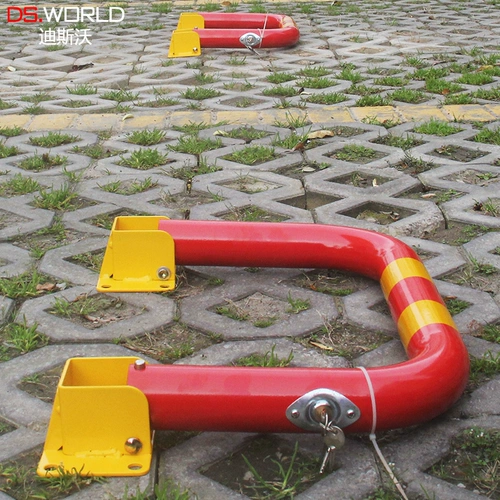 Утолщенное анти -коллирование парковочная парковка пространство блокировки парковка парковка пространство замок замок парковка дракон