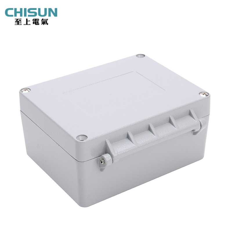 FAS34-1 115*90*60 Engineering dust-proof gray paint aluminum dock shell mechanical strength can be opened