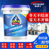 Car antifreeze truck engine cooling liquid water tank grease gasoline red green four-season general barrel