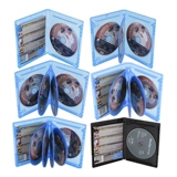 Blu -Ray 4K Box 7/10/11/14 мм сингл/двойной/три/четыре/пять/шесть -прозрачный светло -синий синий цвет диск