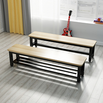 Dressing bathroom changing shoes stool long bench long stool Bench Bench Fitness room Fitting Room Stool Clothing shop Rest stool