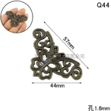 Сплав причудливый угол пакета 4 -края угловая наклейка DIY справа -ЗАГУЛИЙ ДЕРЕВНЯЯ КОРОКА ДЕКОРВАВИЙ УГОЛОВА