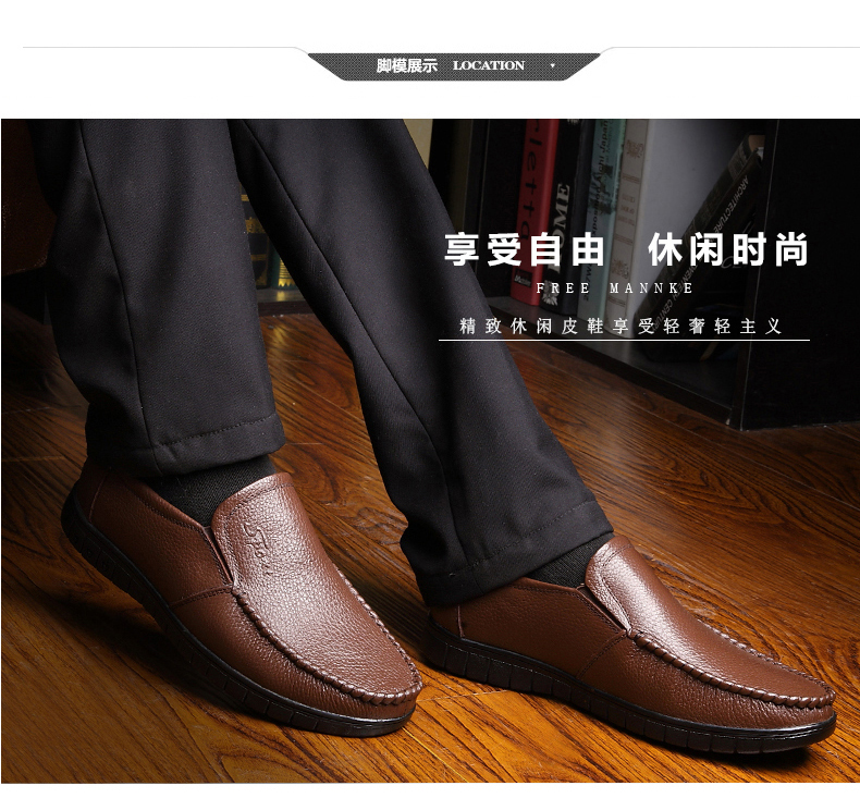 Mùa hè thoáng mát giày da nam dép da nam trung niên 40 tuổi trung niên 50 rỗng 60 tuổi giày cha giản dị giày nike nam