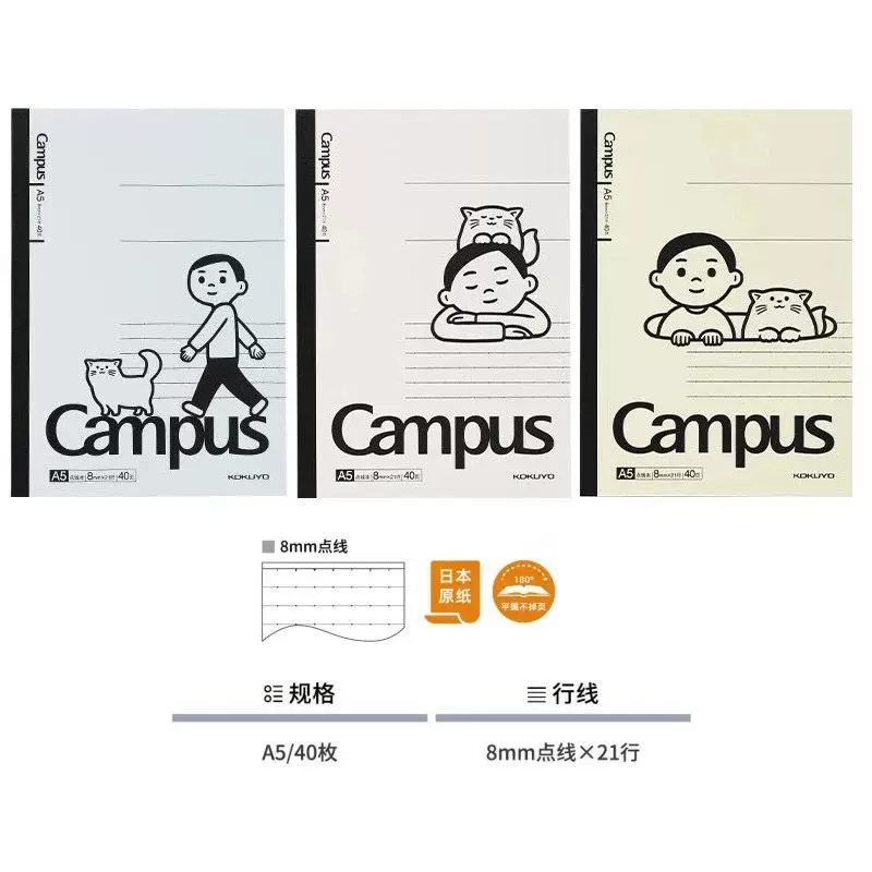 Япония KOKUYO Guo Yu Takasha Блокнот Limited Limited Книга Тikhked A5/B5 Студенческий фруктовый блокнот