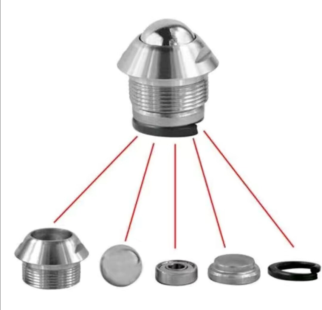 Gyro accessories Live head cover steel ball bearing Ice Ga ice monkey steel ball bearing accessories