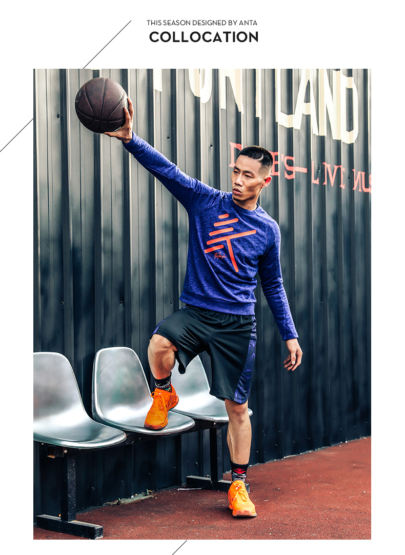 Anta nam cộng với áo len trùm đầu nhung ấm áp mùa thu đông - Thể thao lông cừu / jumper áo hoodie đôi