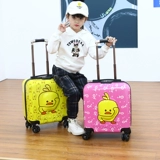 Мультяшный универсальный детский чемодан с сидением подходит для мужчин и женщин, делается под заказ, 18 дюймов, 20 дюймов, 3D