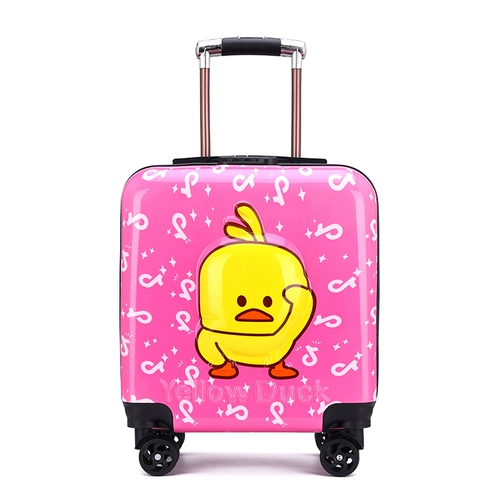 Мультяшный универсальный детский чемодан с сидением подходит для мужчин и женщин, делается под заказ, 18 дюймов, 20 дюймов, 3D