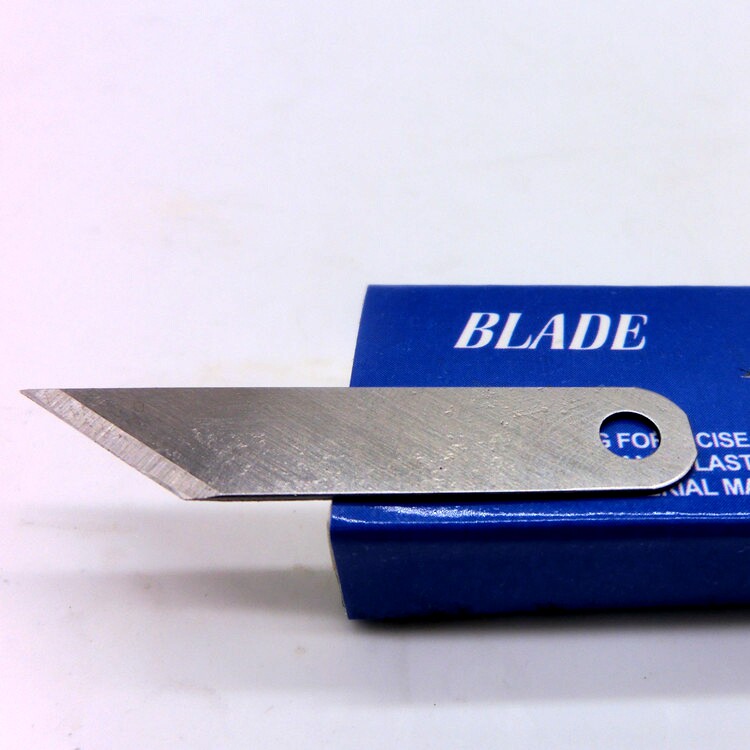 Jam blade (10 pieces) jam knife photo frame jam blade V-groove photo frame accessories round blade