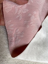 Plum and bamboo crown crepe fabric jacquard relief plus velvet national style new Chinese style cheongsam Hanfu fabric half a meter price