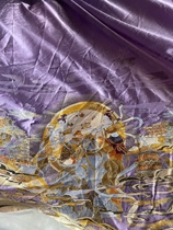 Purple gold yarn horse skirt height about 1 meter width 1 5 meters price 14 - positioning