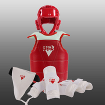 ATAK Taekwondo protective gear Adult children thickened full set of five-piece competition Taekwondo protective gear send protective gear bag