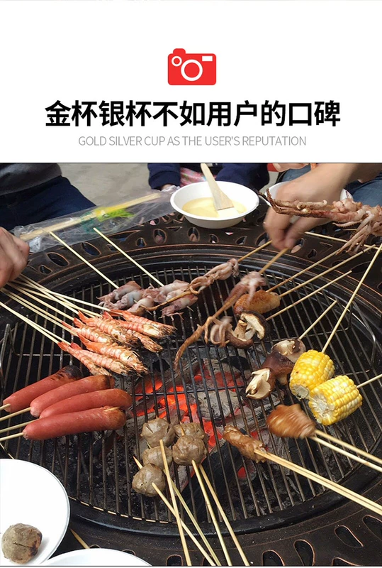 Bàn BBQ ngoài trời Đúc nhôm ngoài trời Than nướng ngoài trời Sân vườn Bàn giải trí Kết hợp nội thất ngoài trời châu Âu ghế sân thượng