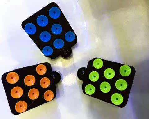 Phổ cập điện thoại di động tắc kè silicone Sucker hút nhỏ giữ cốc hai mặt điện thoại 08:00 tablet phổ giữ xe miễn phí vận chuyển - Phụ kiện điện thoại trong ô tô giá đỡ điện thoại để bàn
