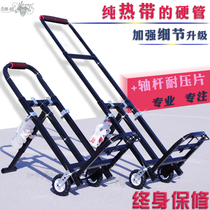 LC02 xiao la che folding trailer luggage pull cargo mai cai che cart zai zhong wang shopping cart