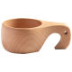 Wooden cup, handy cup, whole piece of solid wood, Nordic creative tea cup, milk tea cup, coffee cup, milk cup