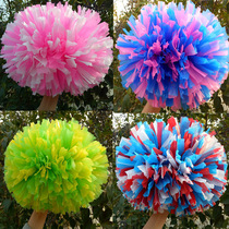 New cheerleading flower ball handshake flower cheerleader hand flower cheerleading aerobics dance color ball props supplies
