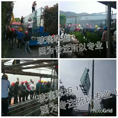 12mm thick white glass tempered glass South glass glass