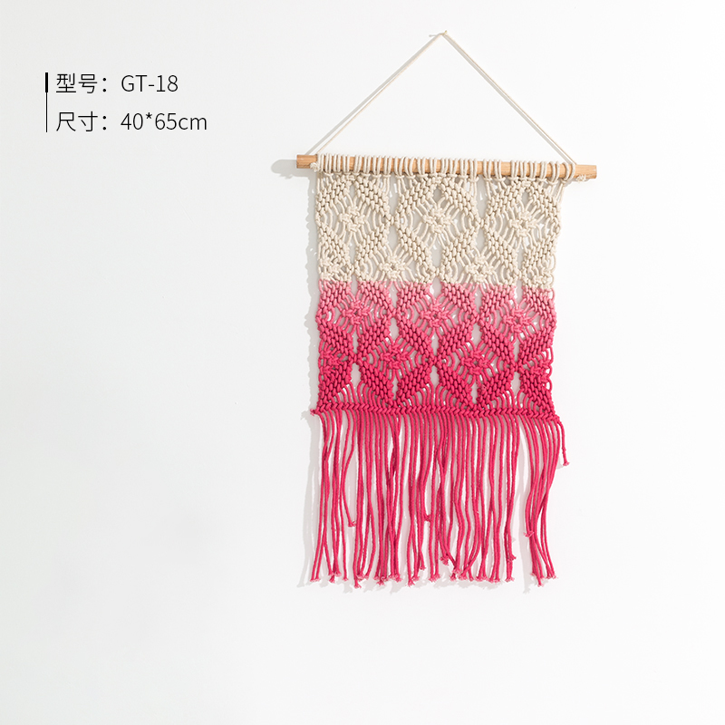 Nhập khẩu boho tấm thảm tua rua Bắc Âu dệt thủ công tấm thảm treo tường Thảm treo tường có lớn