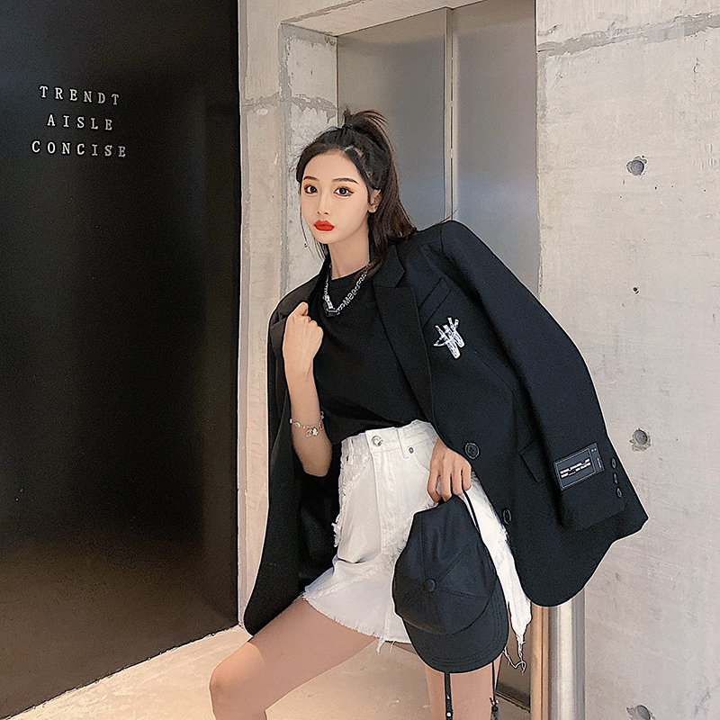 KKK WELLDONE Suit Woman 2022 Fall and Winter New W-Letter printed long sleeves we11done suit