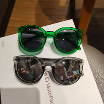 Korean children sun glasses boys and girls fashion wild sunglasses children anti-ultraviolet glasses baby sunshade tide