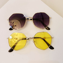 Childrens personality catwalk glasses for boys and girls fashion sun glasses tide baby sunglasses children UV sunglasses