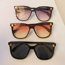 Korean version of childrens handsome sun glasses children fashion trend glasses for men and women anti-ultraviolet sunglasses sunglasses sunshade glasses