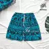 Thái Lan nhập khẩu quần short voi cặp vợ chồng con lớn cha mẹ trẻ em nam và nữ kỳ nghỉ hè - Quần bãi biển quần đôi đi biển Quần bãi biển