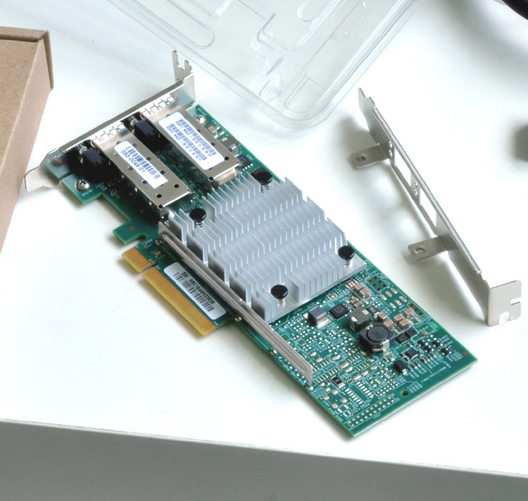 Broadcom 57810S DP double mouth 10Gb 10,000 trillion fiber network card DELL 0N20KJ