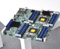 INTEL C602 chipset supports E5-2600V2 series 2011 dual pin server motherboard
