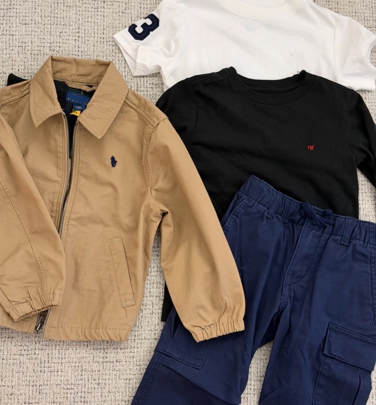 New Style Pony Children's Base Layer Jacket for Boys and Girls, Solid Color Top, Trendy Jacket